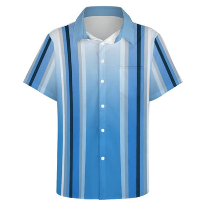 Men's Hawaiian Print Resort Shirt 2304102554