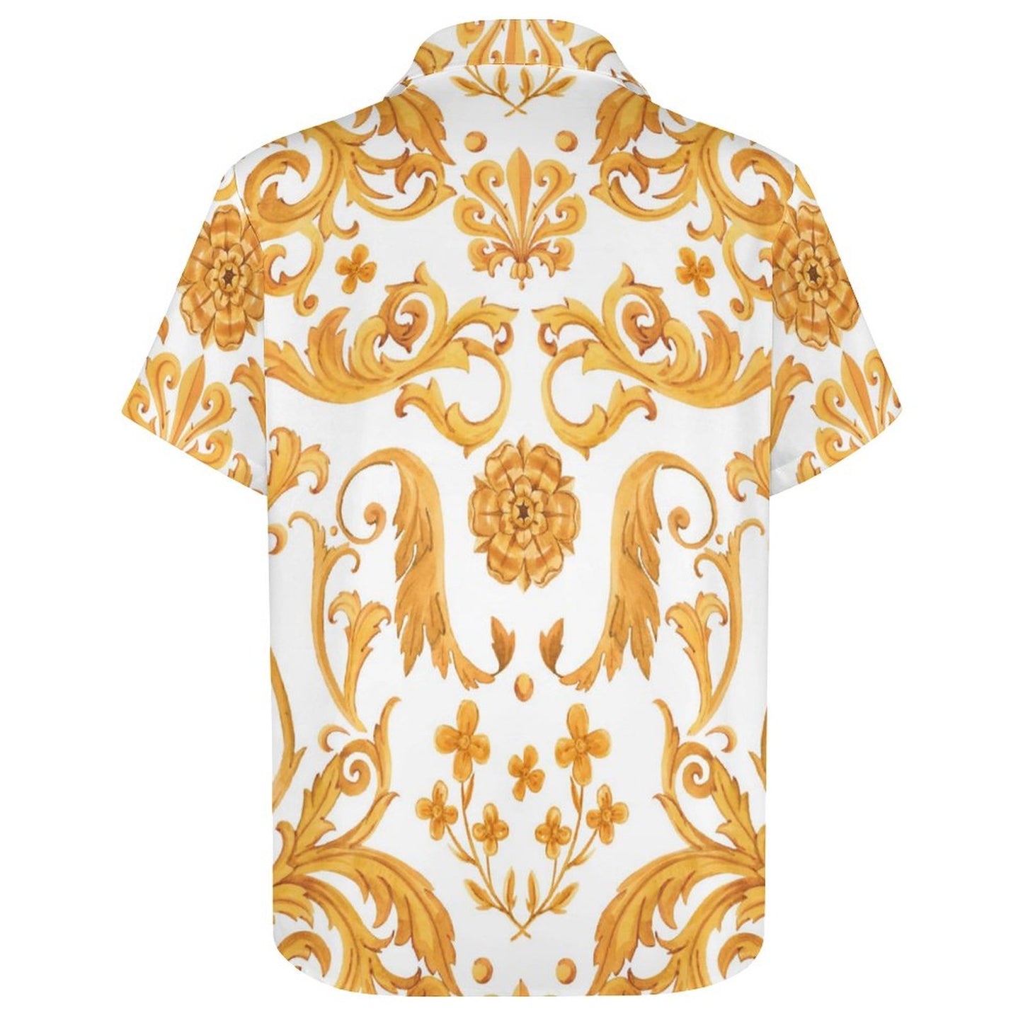 Men's Fashion Casual Printed Short Sleeve Shirts 2306101108