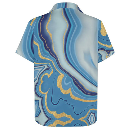 Men's Hawaiian Print Resort Shirt 2305102186