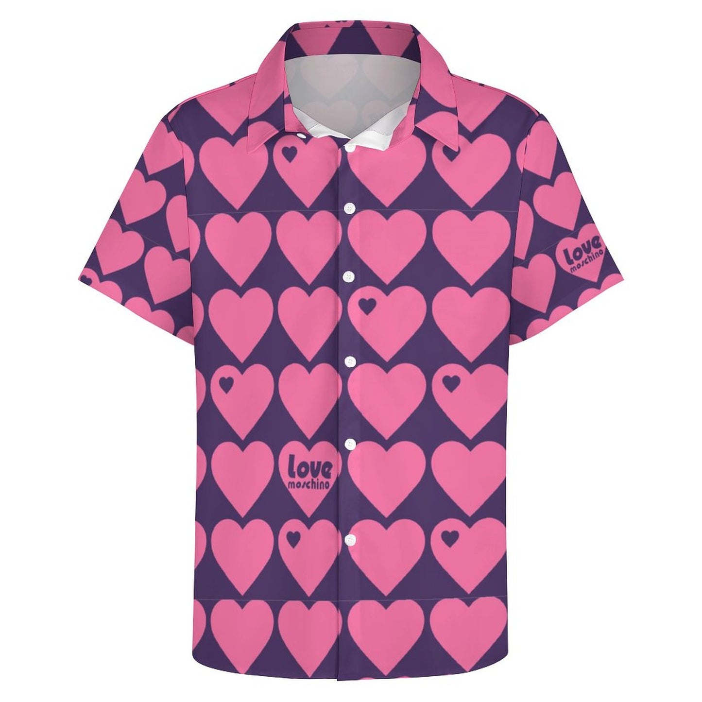 Men's Fashion Casual Printed Short Sleeve Shirts 2305107052