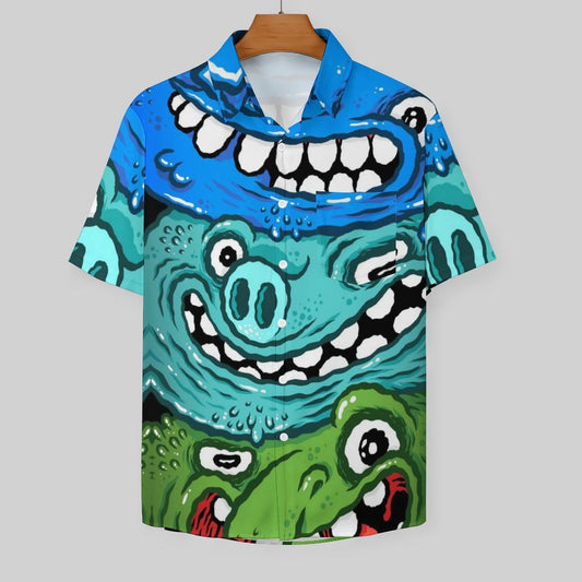 Men's Hawaiian Casual Short Sleeve Shirt 2306103695