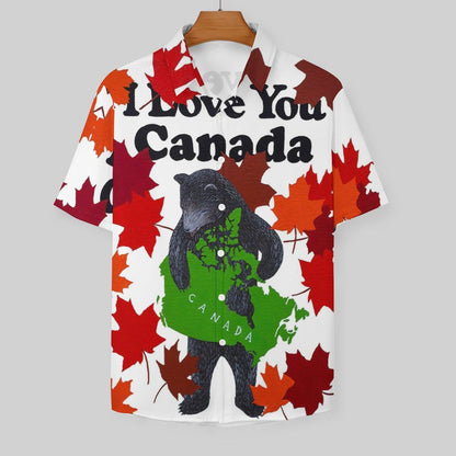 Men's Fashion Casual Printed Short Sleeve Shirts 2306104158