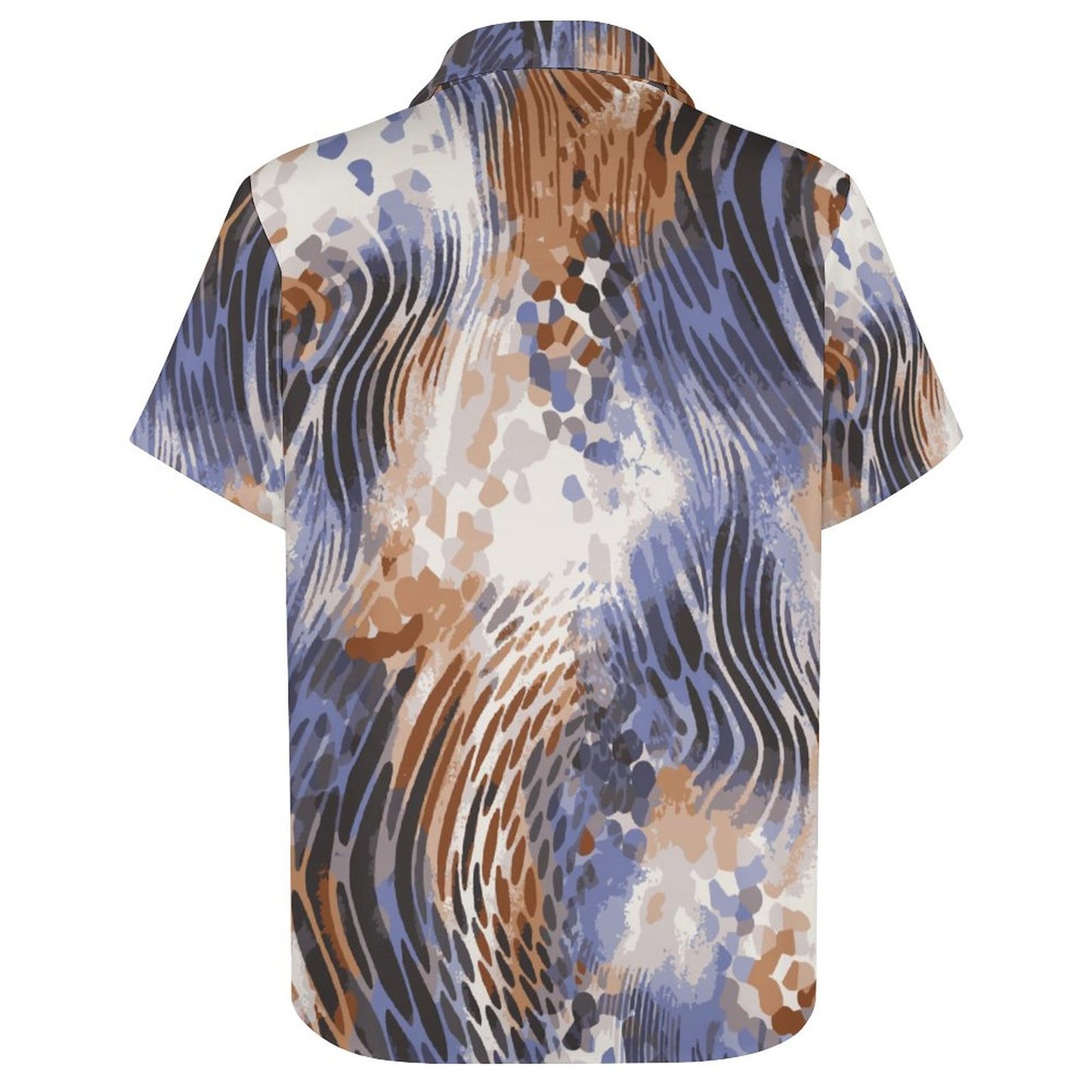 Men's Fashion Casual Printed Short Sleeve Shirts 2306105116