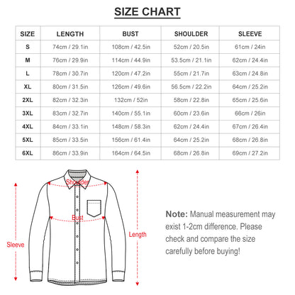 Men's Casual Printed Long Sleeve Shirt 2306103079