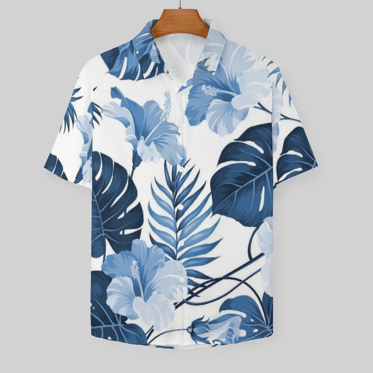 Men's Hawaiian Print Resort Shirt 2305101472