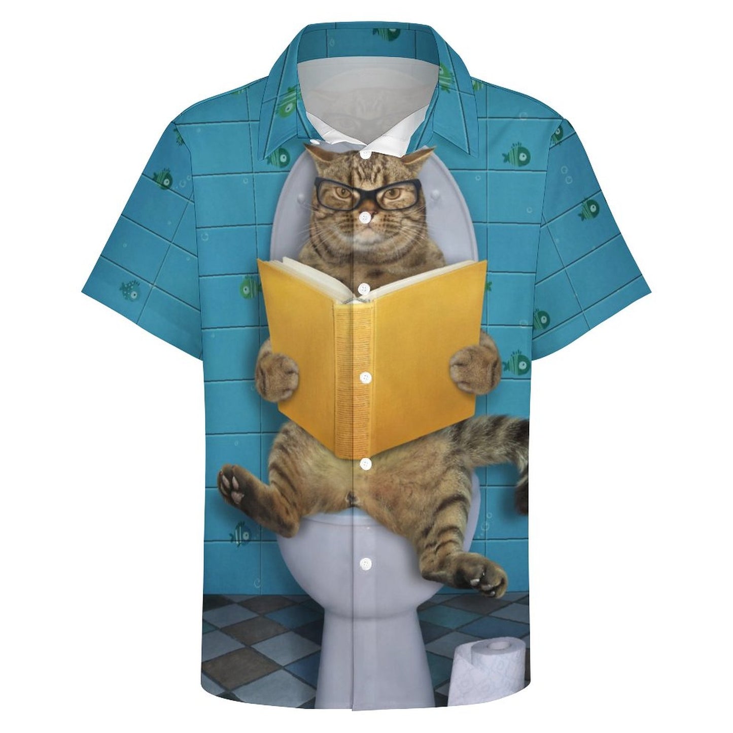 Men's Fashion Casual Printed Short Sleeve Shirts 2306105169