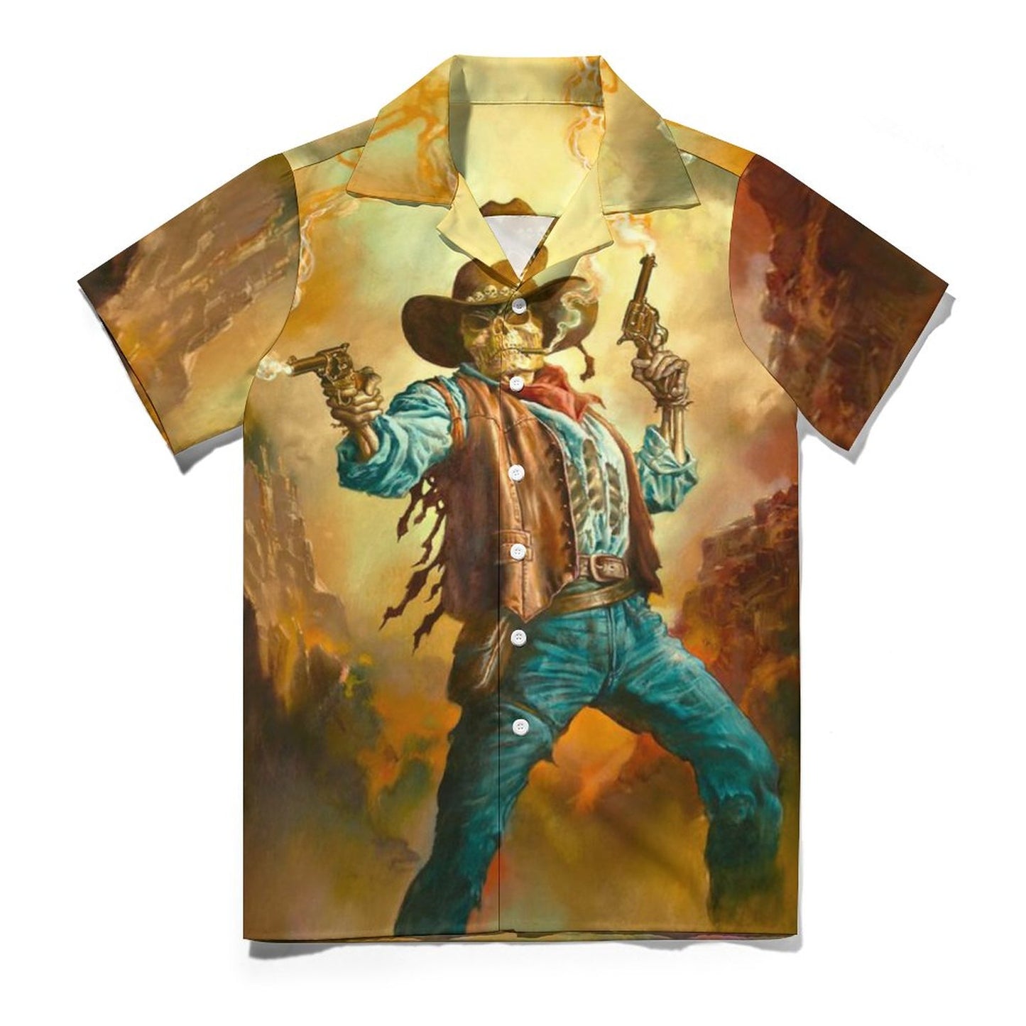 Men's Hawaiian Casual Short Sleeve Shirt 2305101805