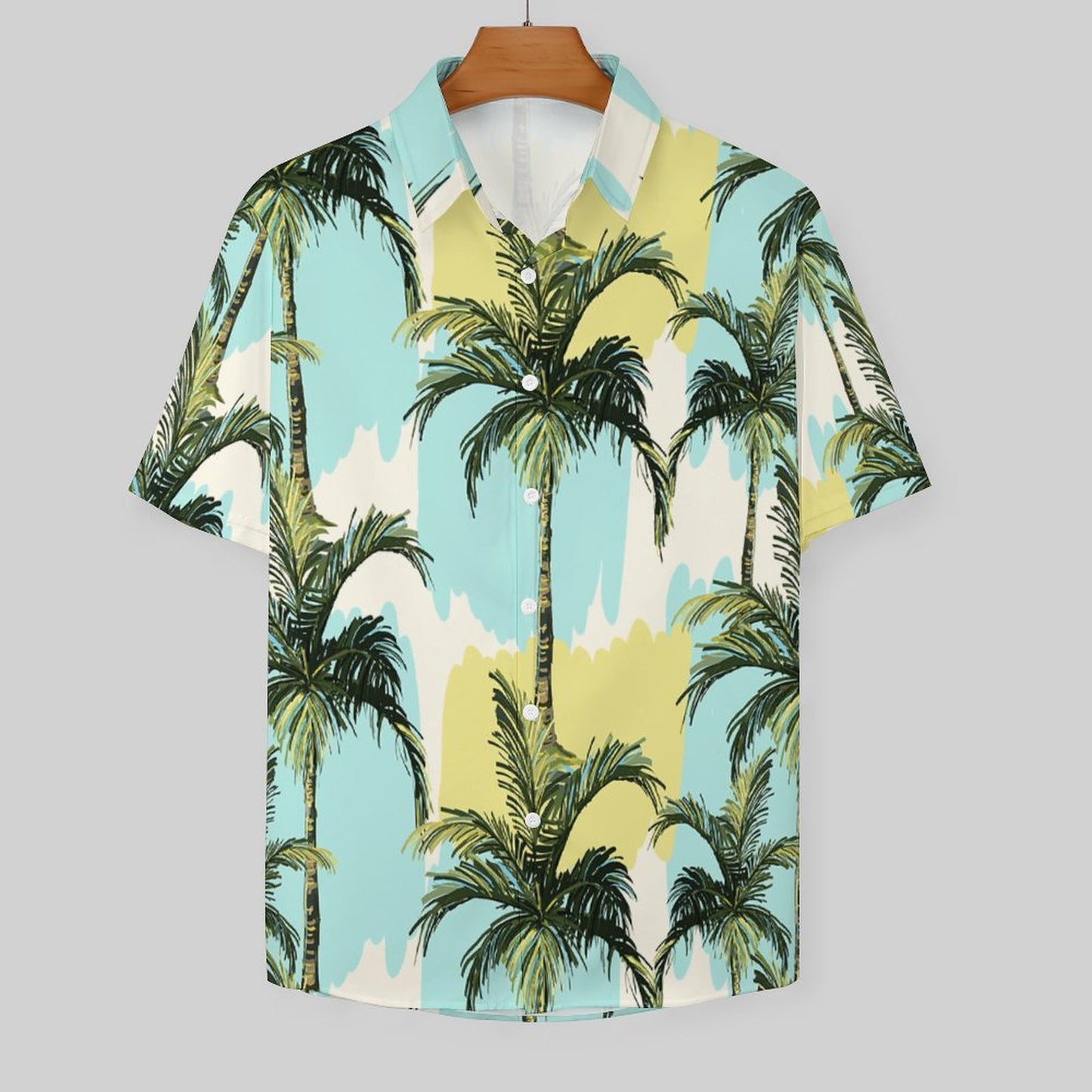 Men's Fashion Casual Printed Short Sleeve Shirts 2306103813