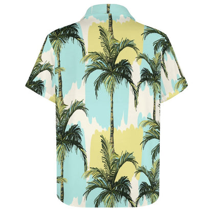Men's Fashion Casual Printed Short Sleeve Shirts 2306103813