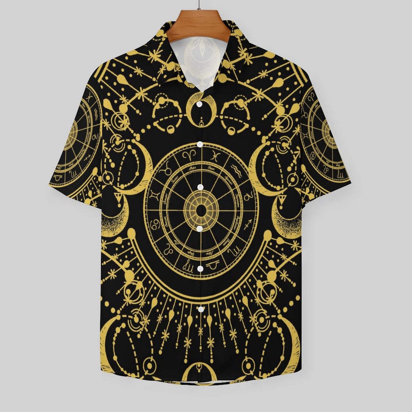 Men's Fashion Casual Printed Short Sleeve Shirts 2306101051