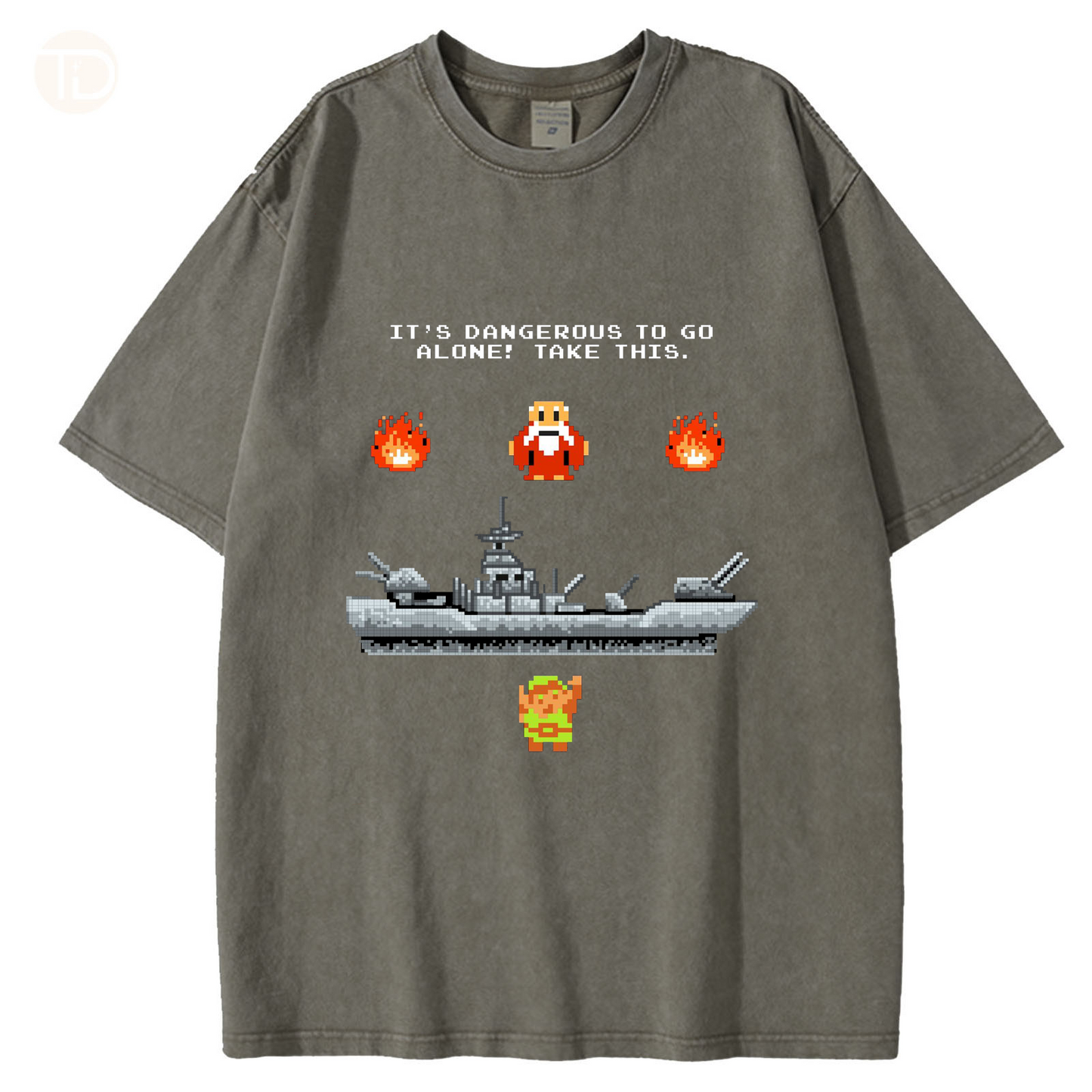 Unisex Vintage Wash Denim T-Shirts