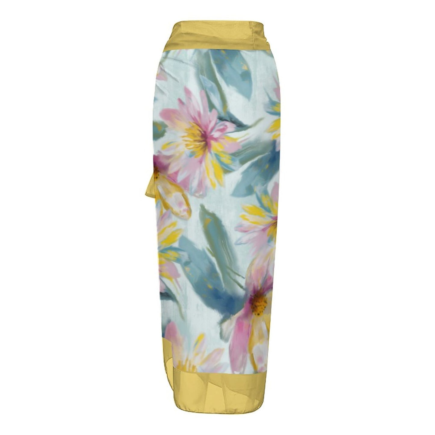Casual Printed One-Piece Swimsuit And Cover Up 2305102828