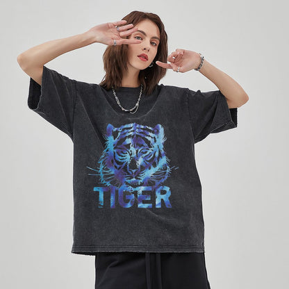 Unisex Vintage Solid Wash T-Shirts 2305101618