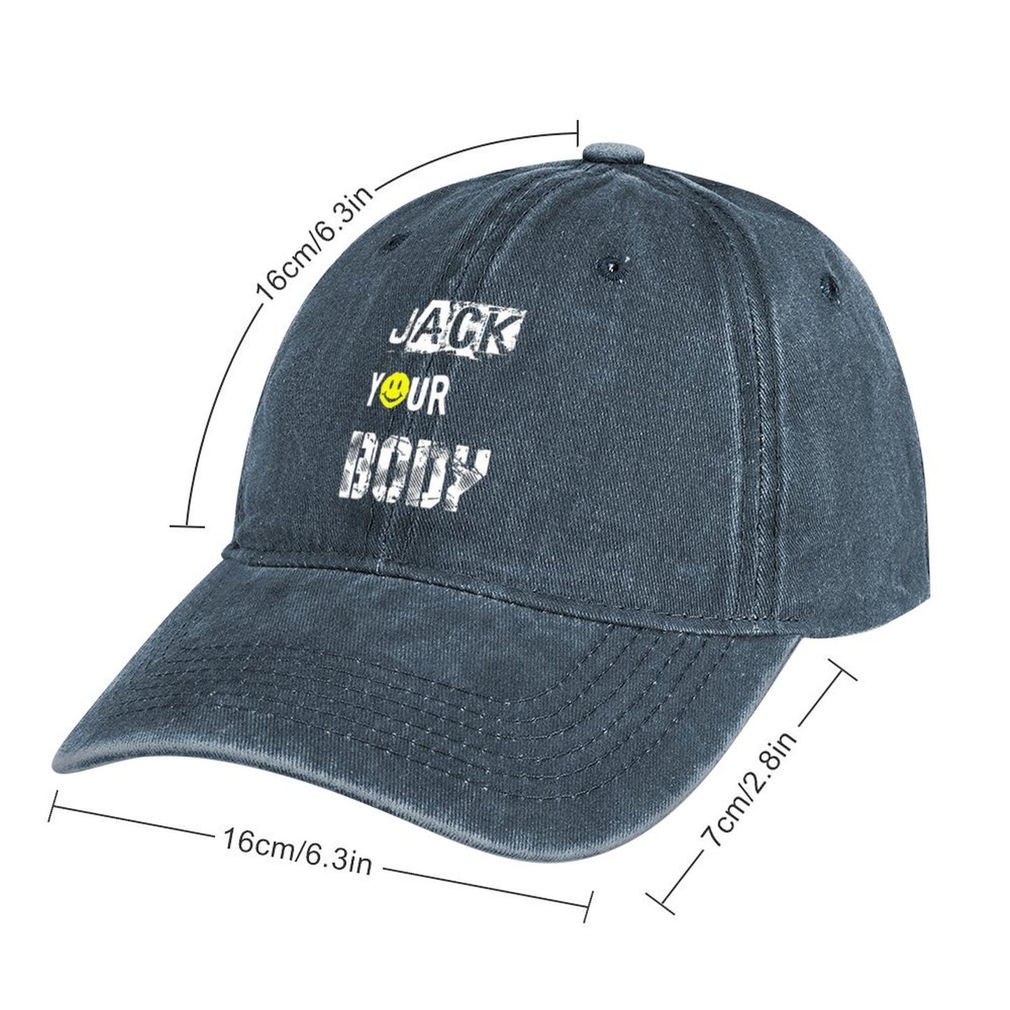 JOC Washed Denim Baseball Cap 2305102817