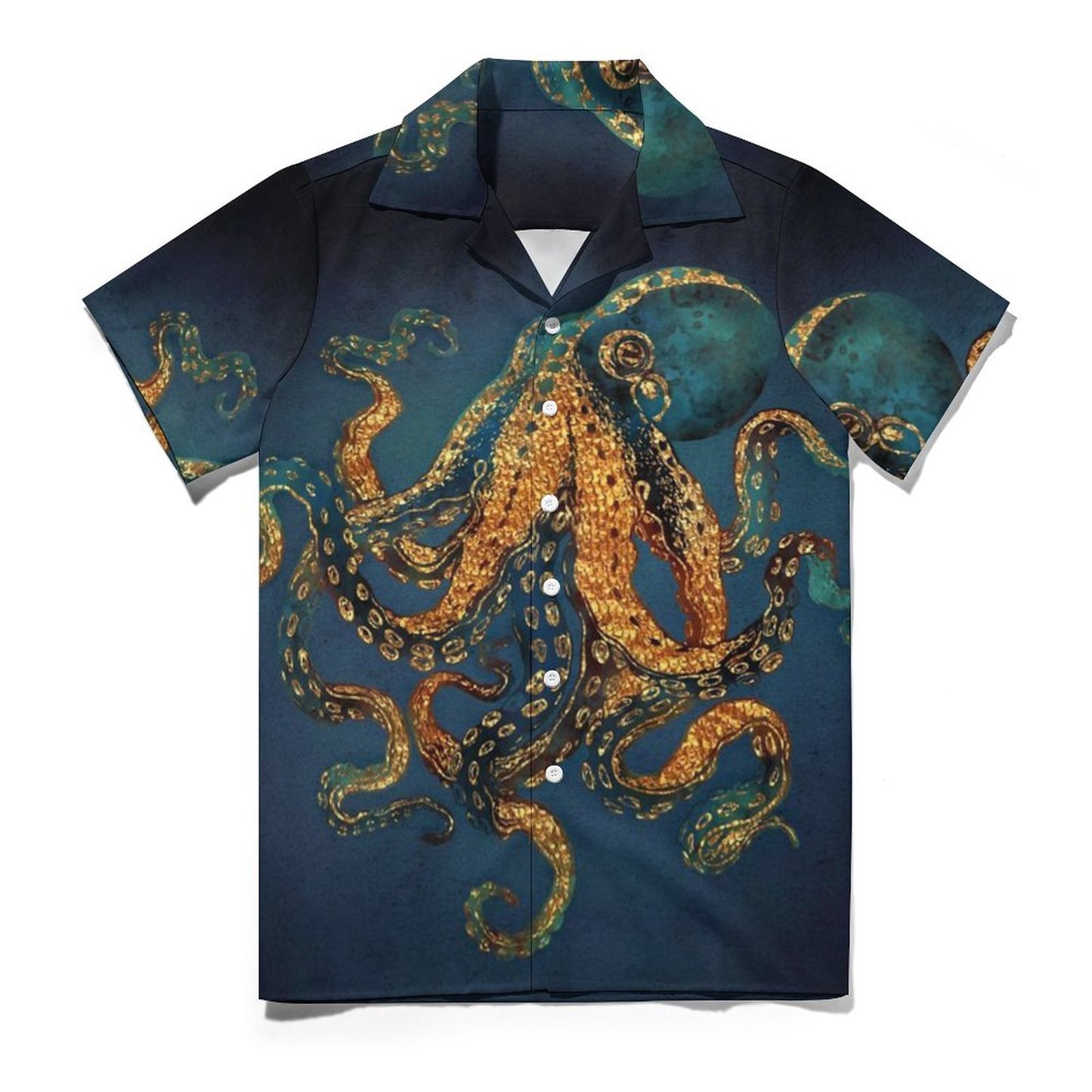 Men's Hawaiian Print Casual Shirt 2304108699