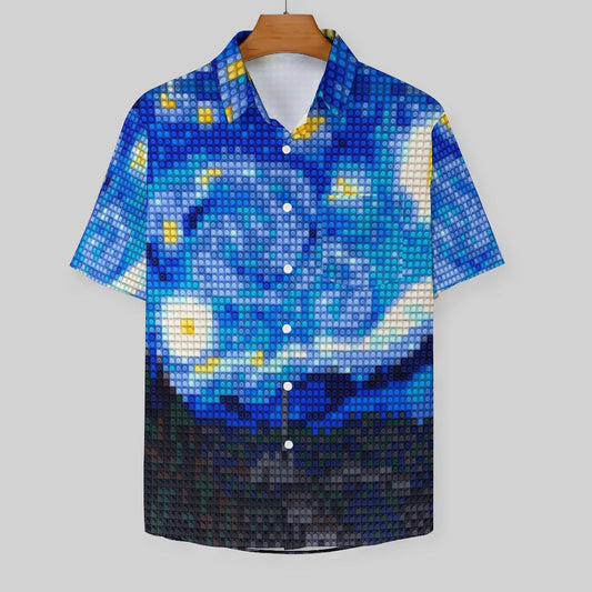 Men's Hawaiian Casual Short Sleeve Shirt 2306103183