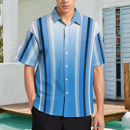 Men's Hawaiian Print Resort Shirt 2304102554