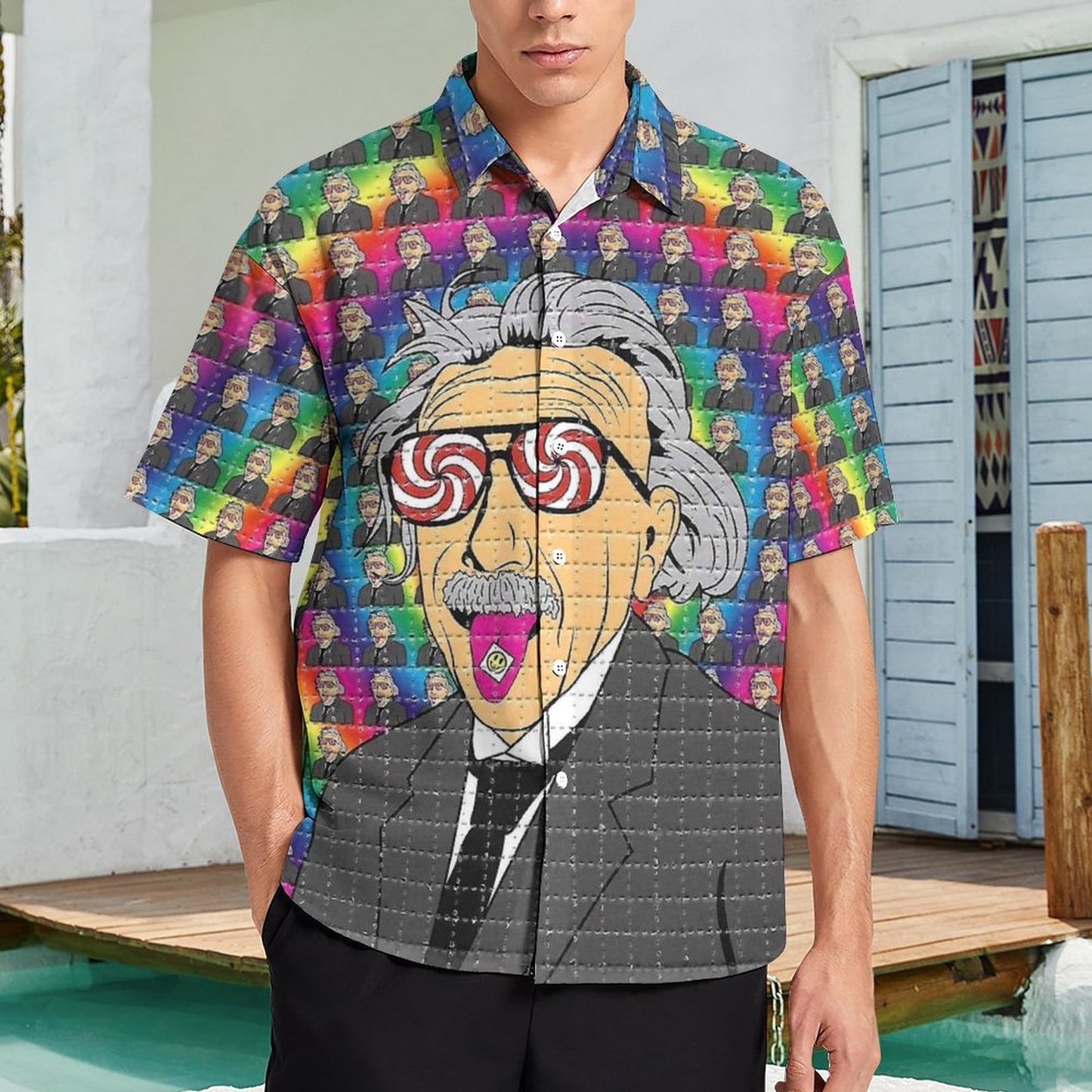 Men's Hawaiian Casual Short Sleeve Shirt 2306104575