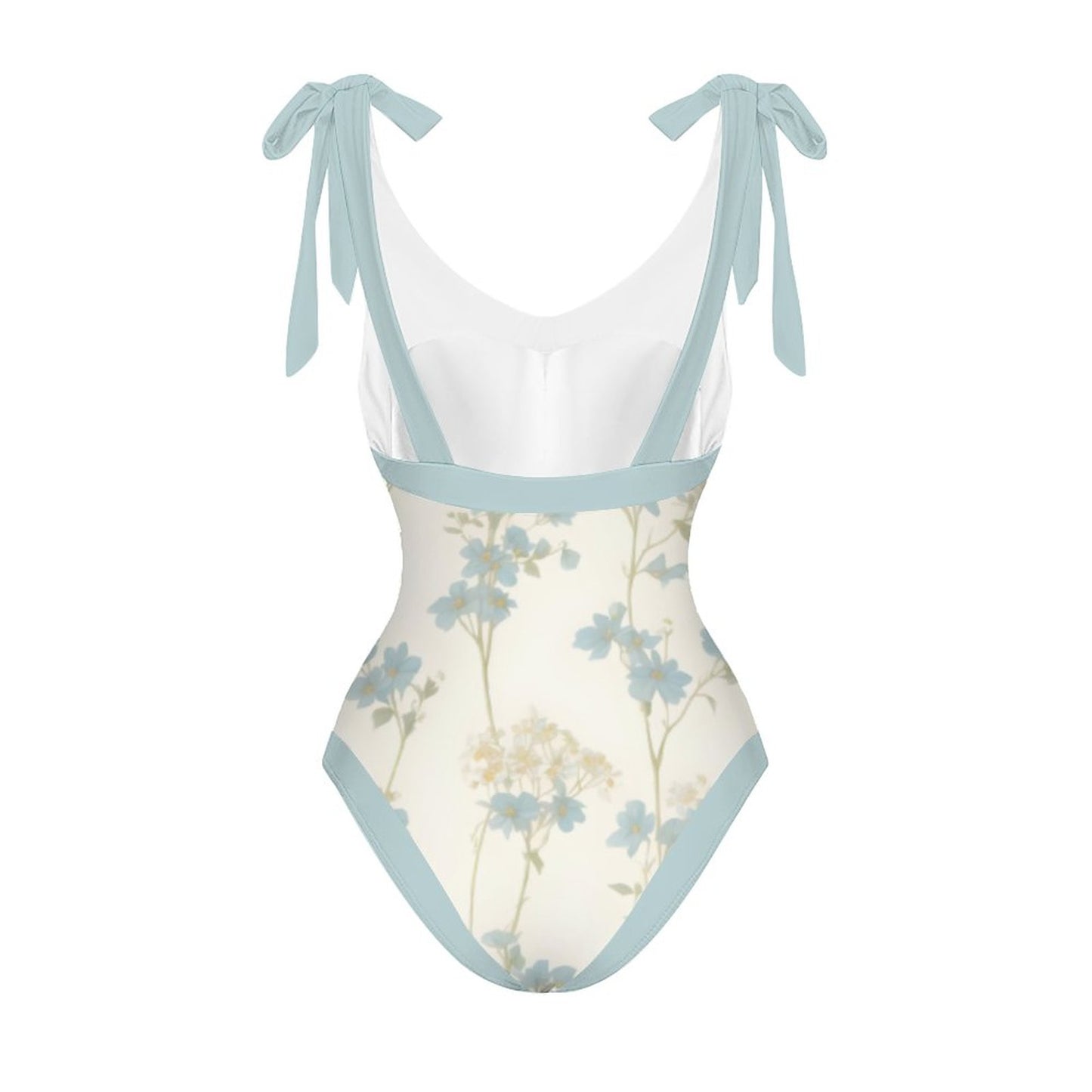 Casual Printed One-Piece Swimsuit And Cover Up 2305102474
