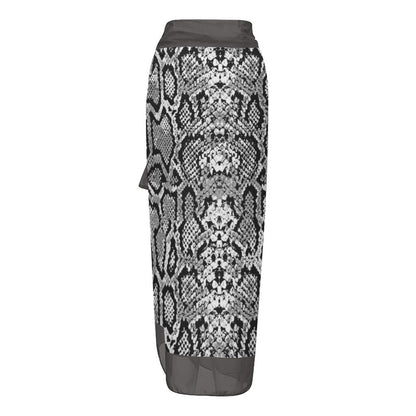 Casual Printed One-Piece Swimsuit And Cover Up 2305103876