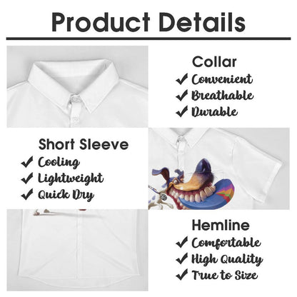 Men's Hawaiian Casual Short Sleeve Shirt 2306103504