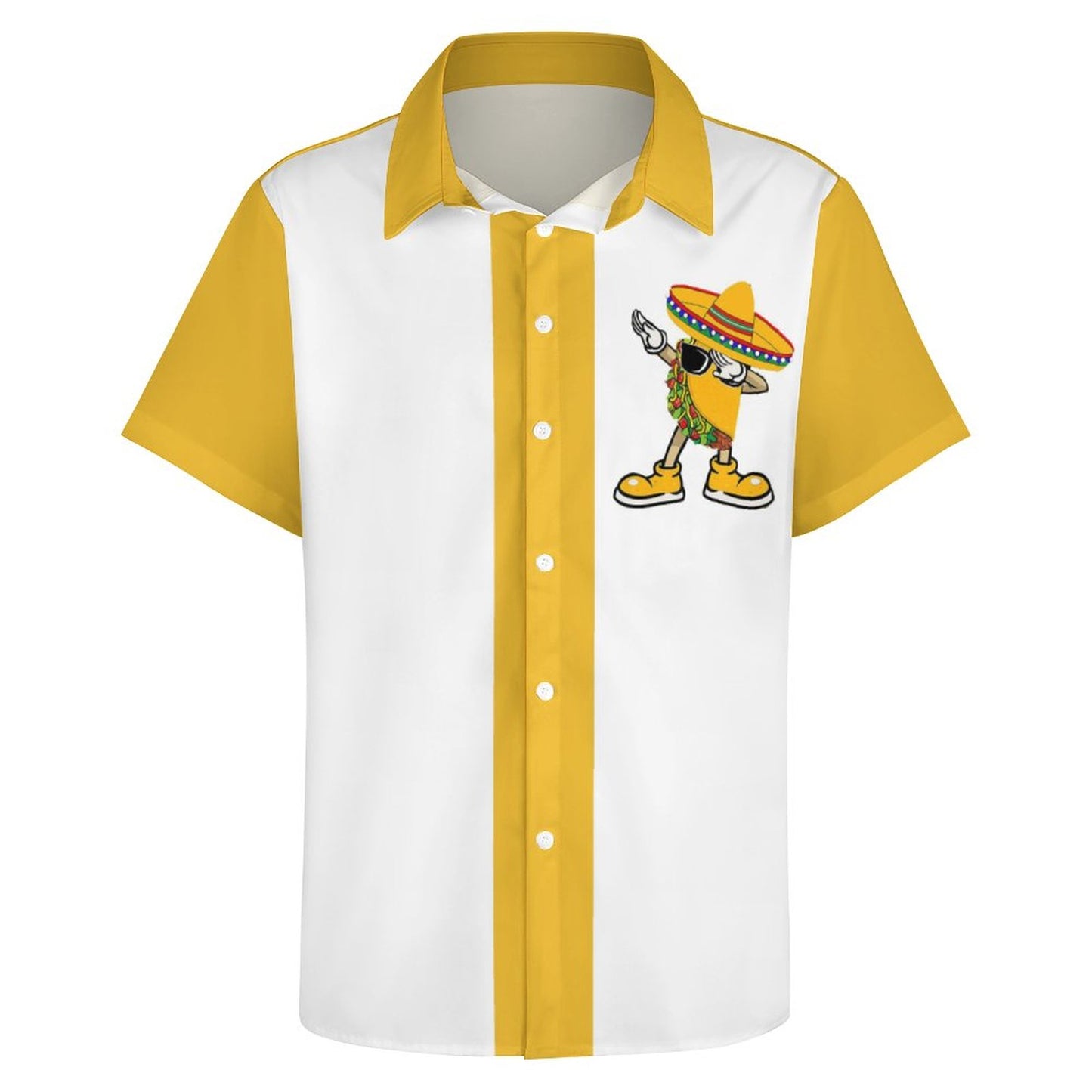 Printed Hawaiian Short Sleeve Shirt