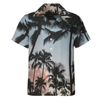 Men's Hawaiian Print Casual Shirt 2304107431