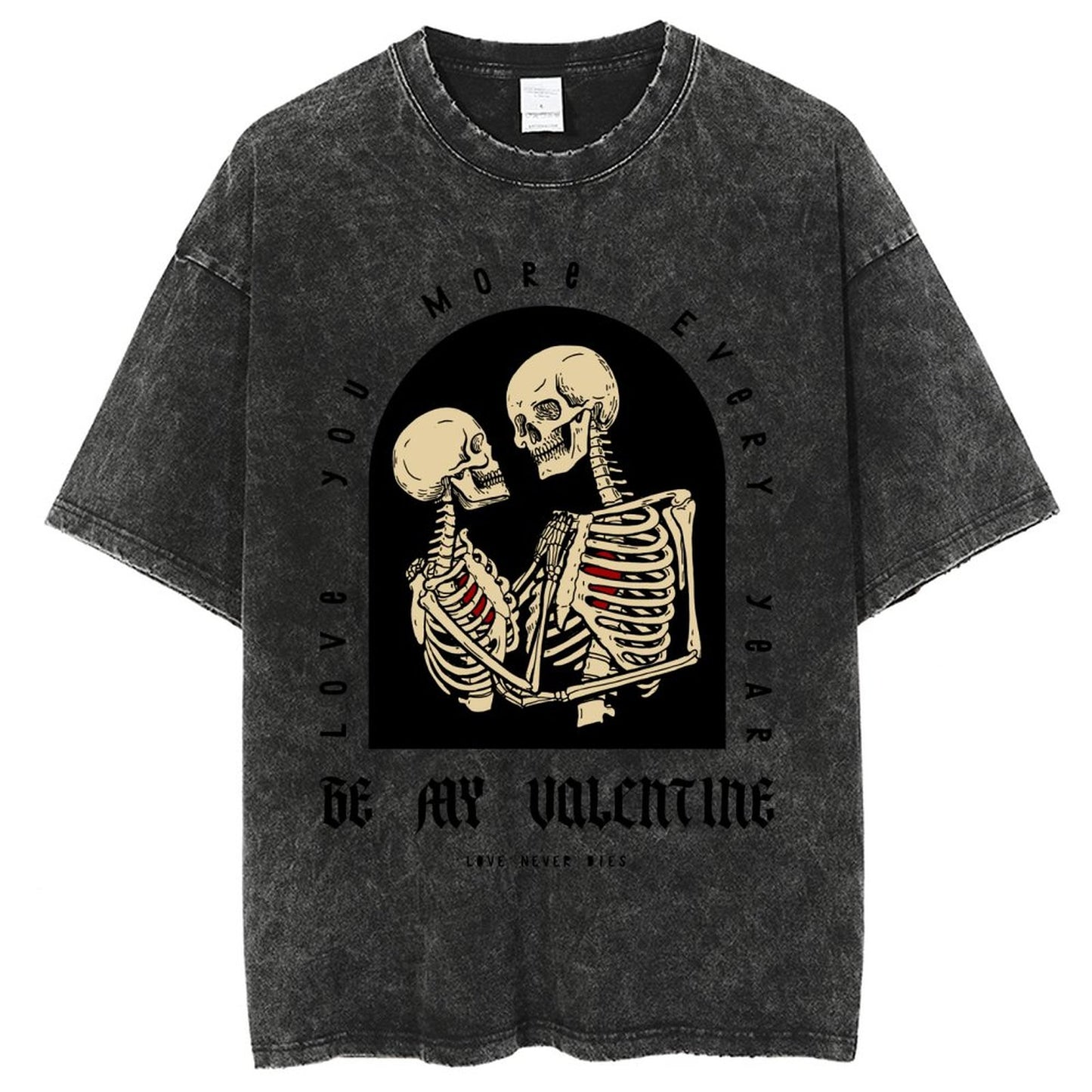 Unisex Vintage Solid Wash T-Shirts 2305102637