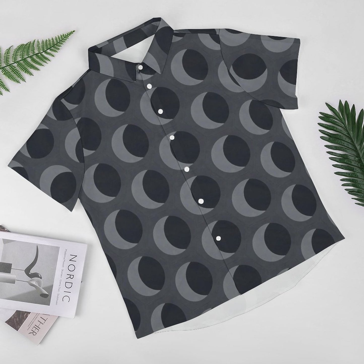 Men's Fashion Casual Printed Short Sleeve Shirts 2306101730