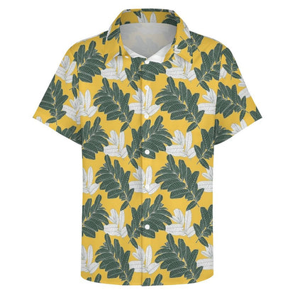 Men's Fashion Casual Printed Short Sleeve Shirts 2306104061