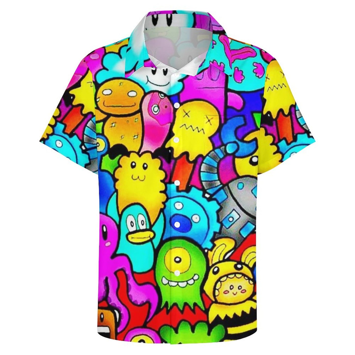 Men's Hawaiian Casual Short Sleeve Shirt 2306105794