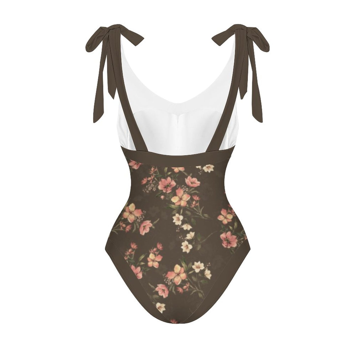Casual Printed One-Piece Swimsuit And Cover Up 2305102491