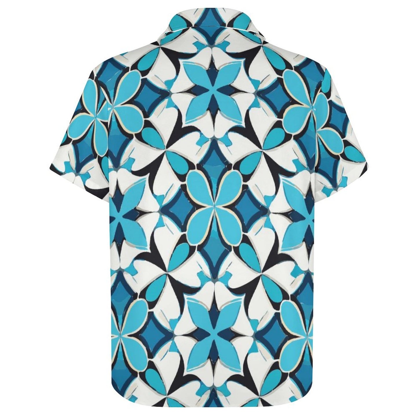 Men's Fashion Casual Printed Short Sleeve Shirts 2306100443