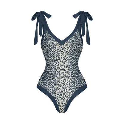 Casual Printed One-Piece Swimsuit And Cover Up 2305103210