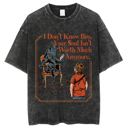 Unisex Vintage Wash Denim T-Shirts