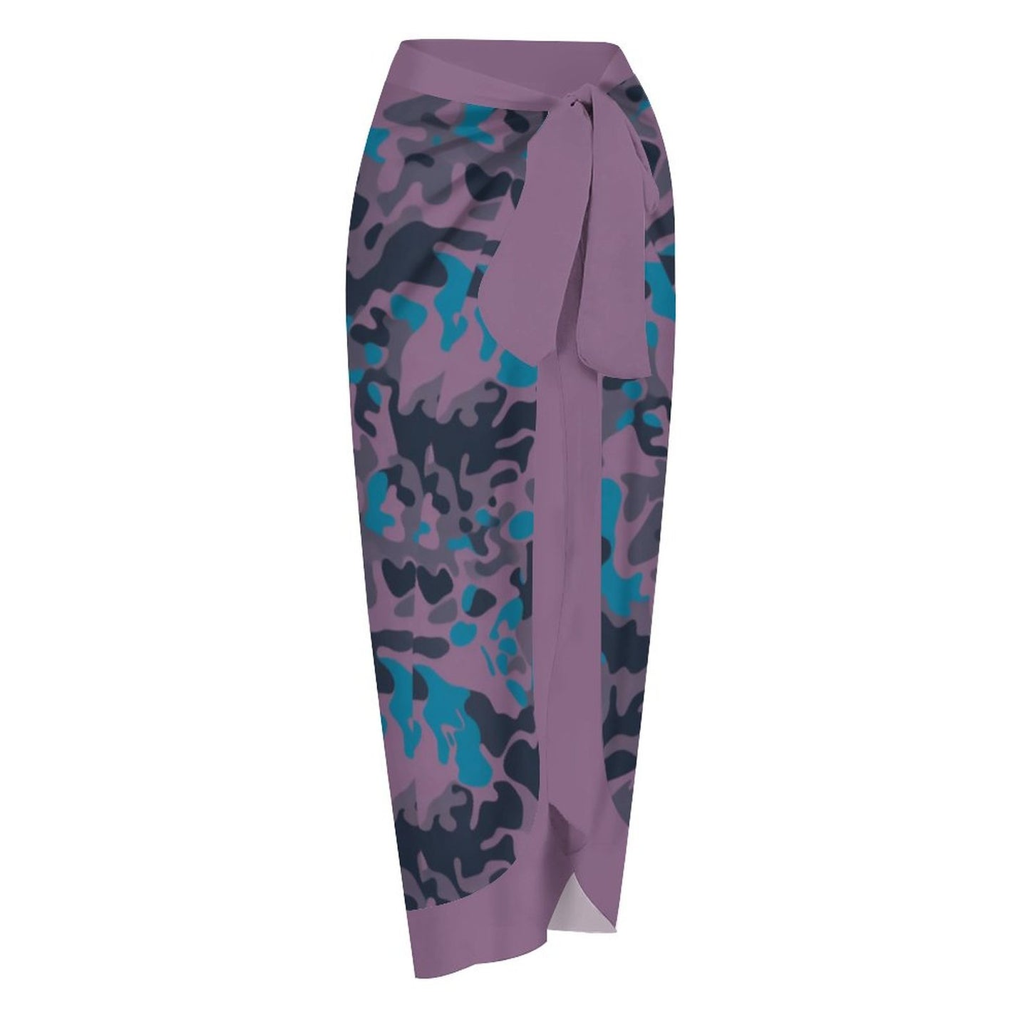 Casual Printed One-Piece Swimsuit And Cover Up 2305102488
