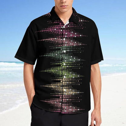 Men's Fashion Casual Printed Short Sleeve Shirts 2306102196