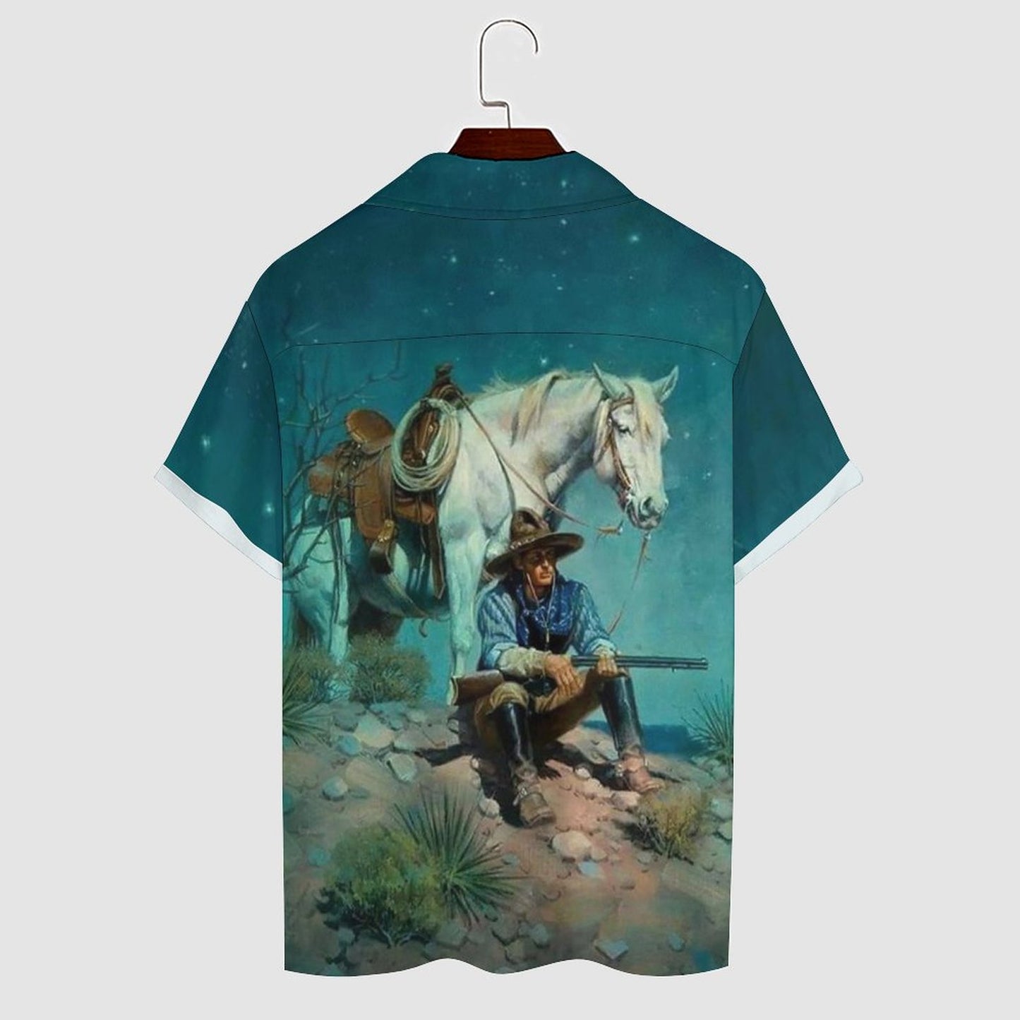 Men's Hawaiian Casual Short Sleeve Shirt 2305101803