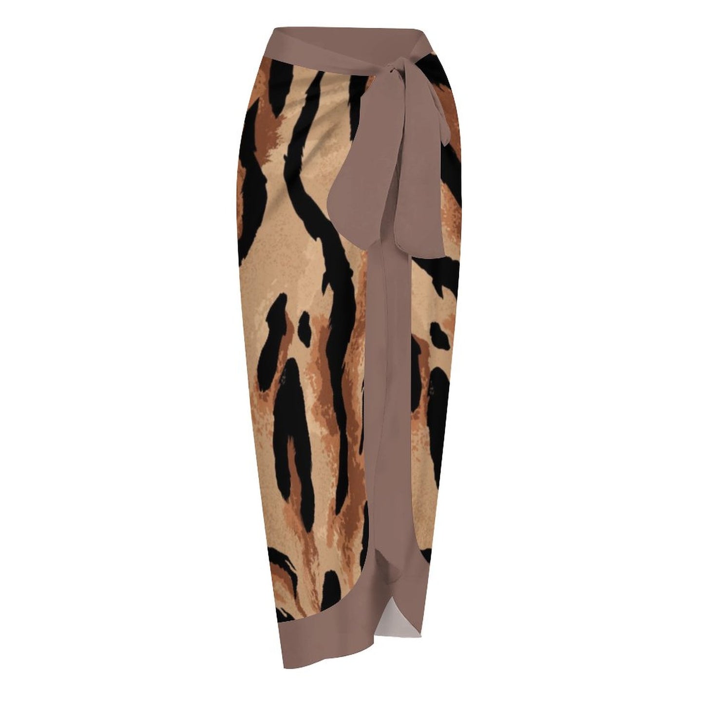 Casual Printed One-Piece Swimsuit And Cover Up 2305102427