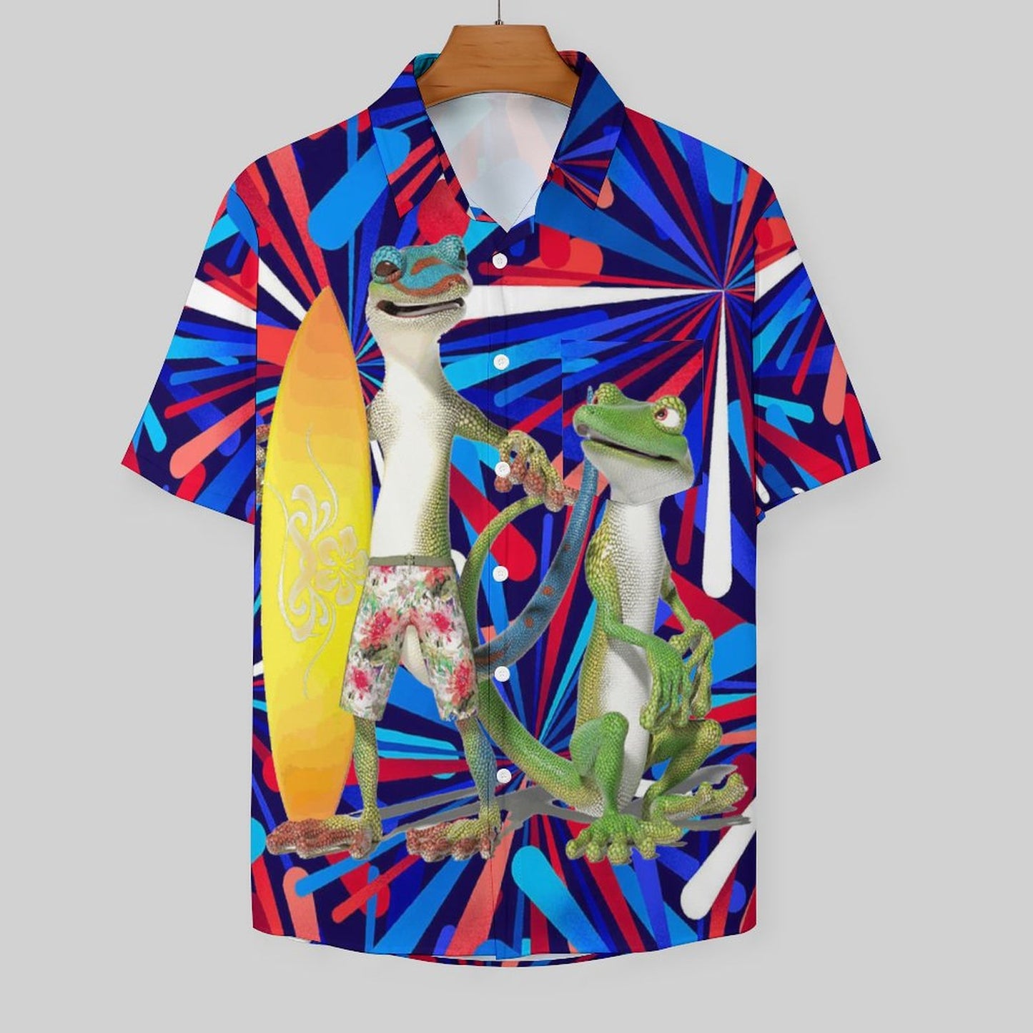 Men's Hawaiian Casual Short Sleeve Shirt 2306104270