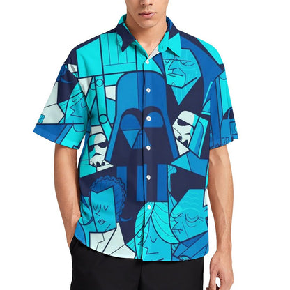 Men's Fashion Casual Printed Short Sleeve Shirts 2306101601