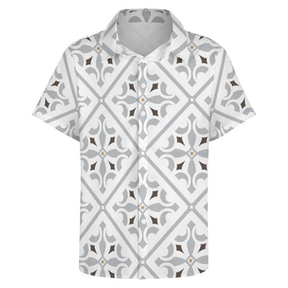 Men's Fashion Casual Printed Short Sleeve Shirts 2306100445