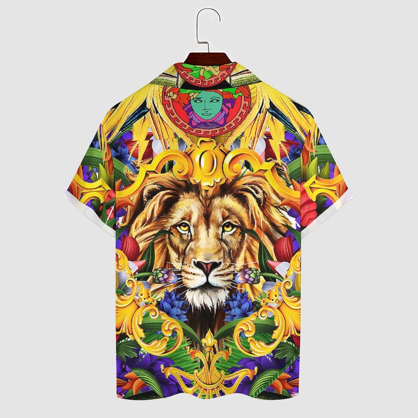 Men's Hawaiian Print Casual Shirt 2304105591