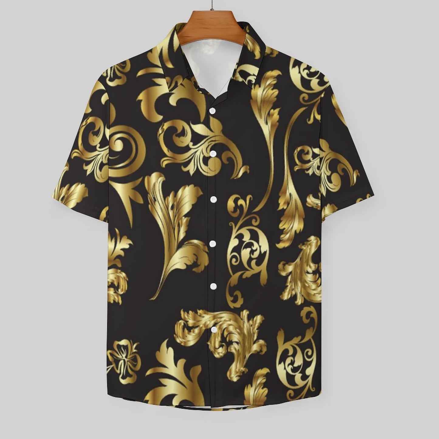 Men's Fashion Casual Printed Short Sleeve Shirts 2306100030