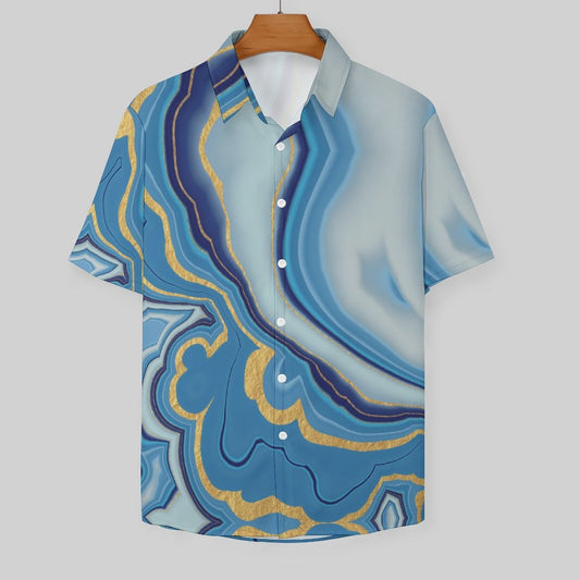Men's Hawaiian Print Resort Shirt 2305102186