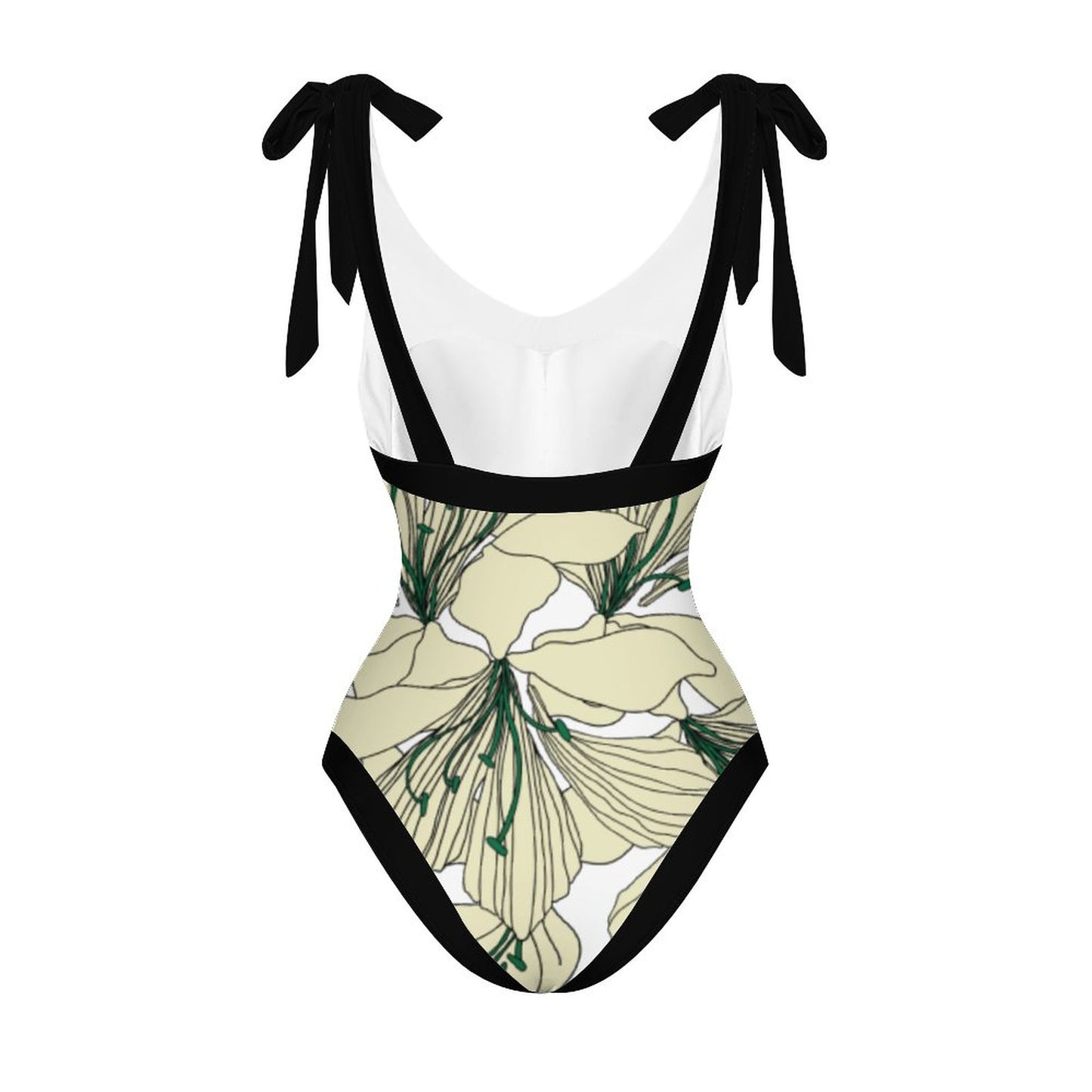 Casual Printed One-Piece Swimsuit And Cover Up 2305102501