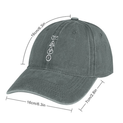 JOC Washed Denim Baseball Cap 2305101735
