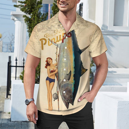 Men Hawaiian Casual Short Sleeve Shirt 2305106551