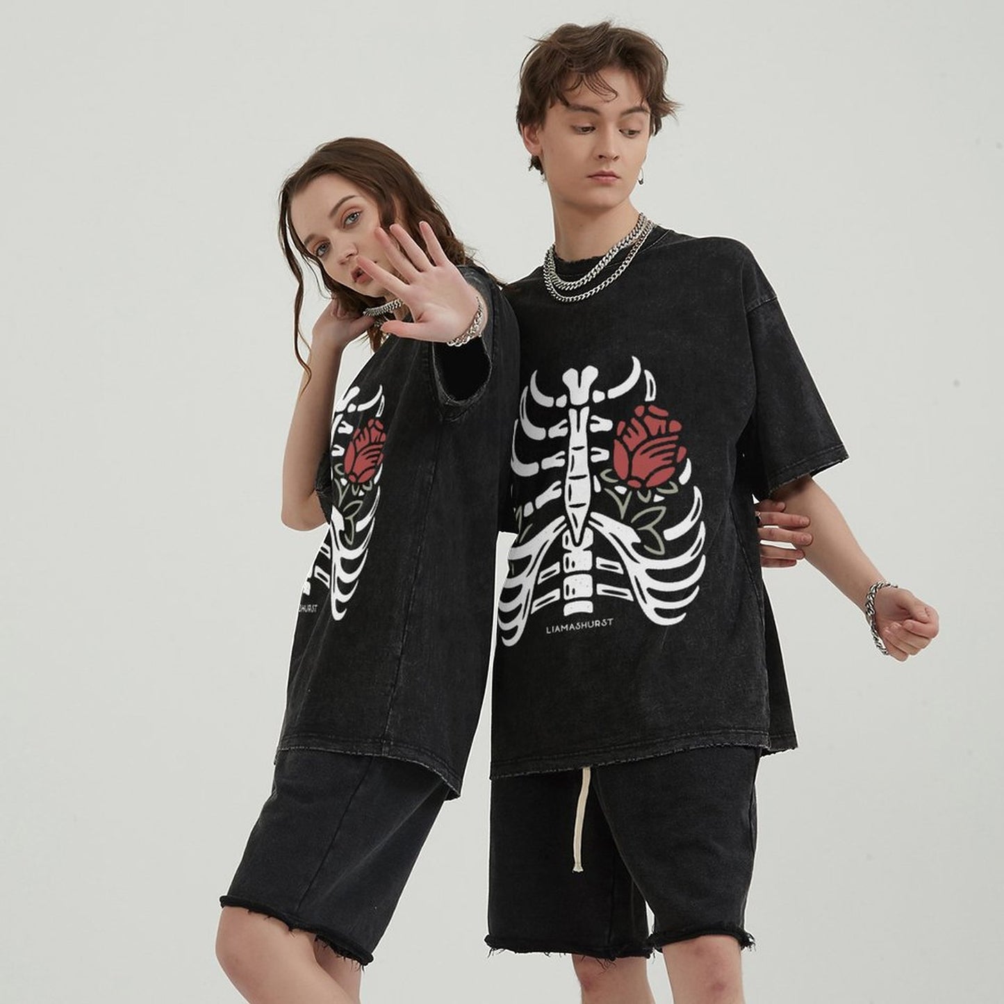Unisex Vintage Solid Wash T-Shirts 2305101605
