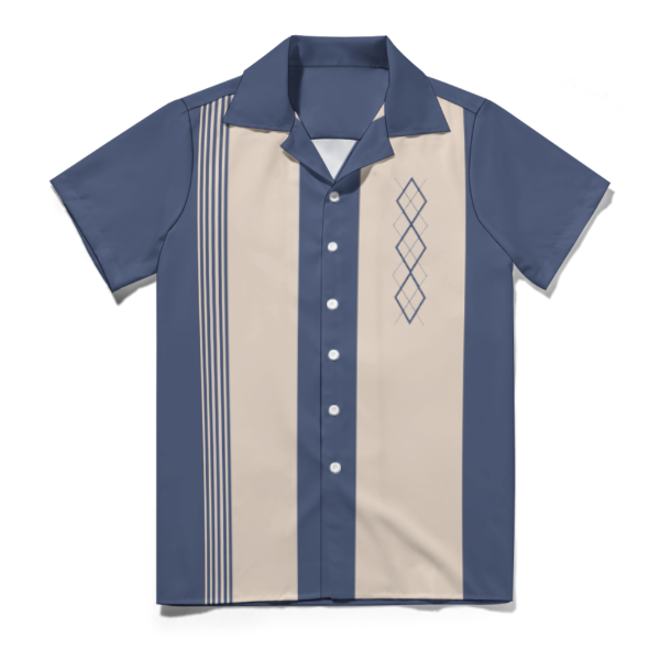 Men's Hawaiian Print Casual Shirt 2304104803